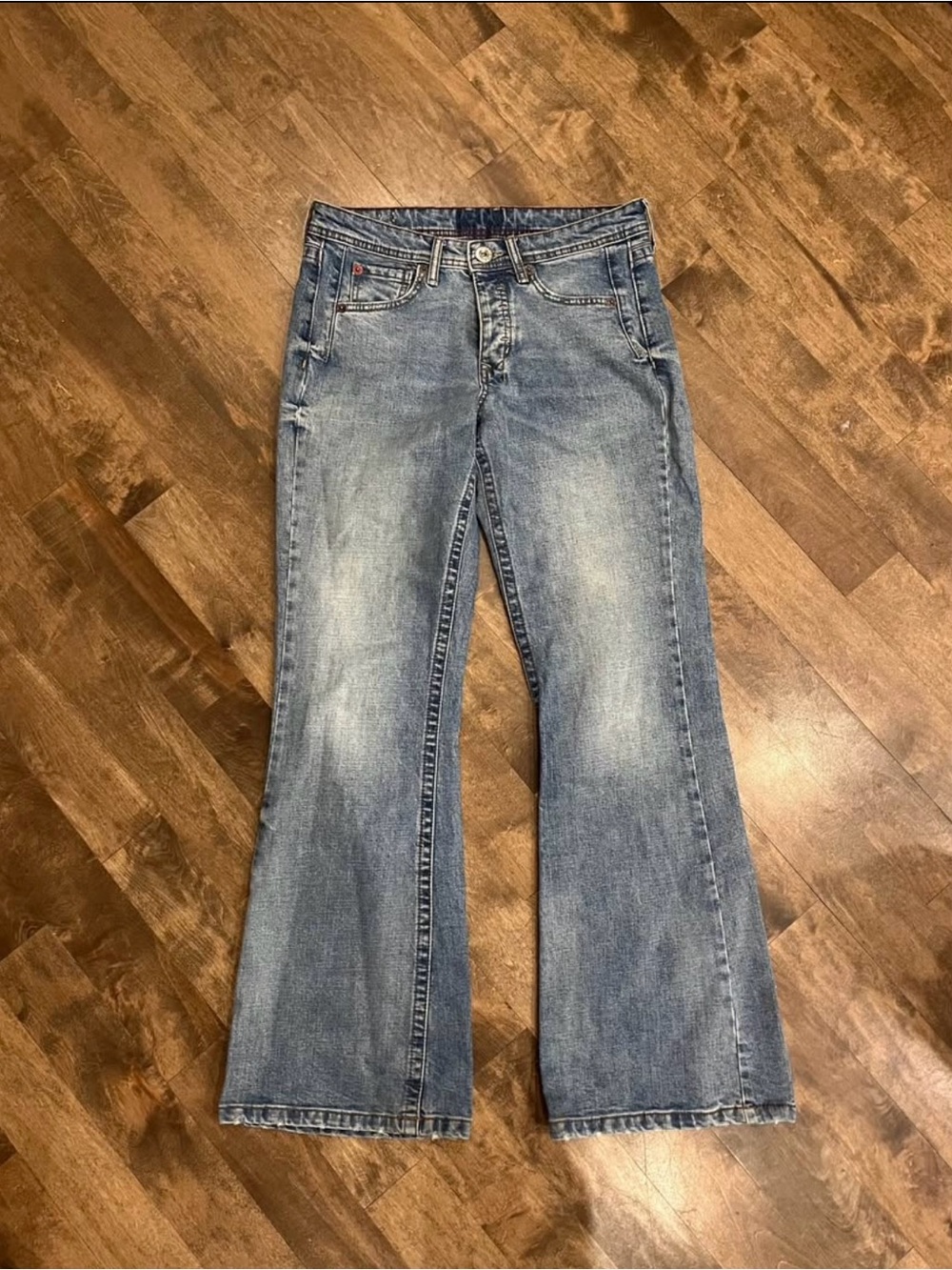 Urban Outfitters Light Blue Flare Jeans